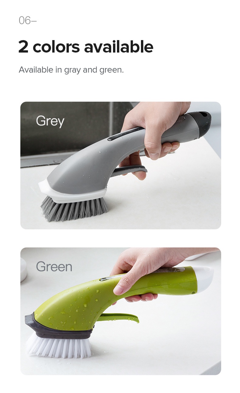 Multi-purpose Spray Liquid Brush Long Handle-7